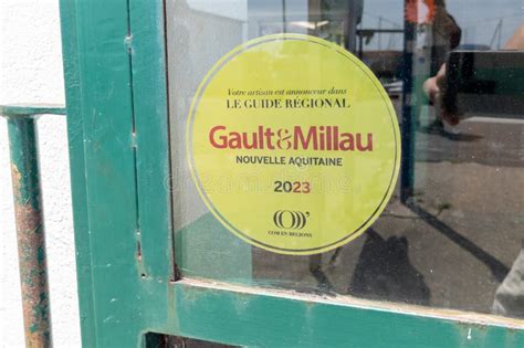 Gault And Millau Logo Brand And Text Sign 2023 Label Nameplate Board Of