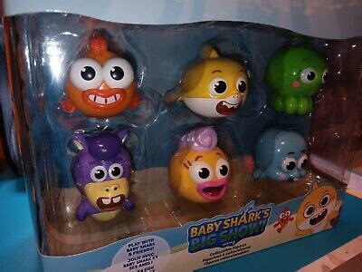 Baby Shark S Big Show Pack Collectible Figures Official Baby Shark