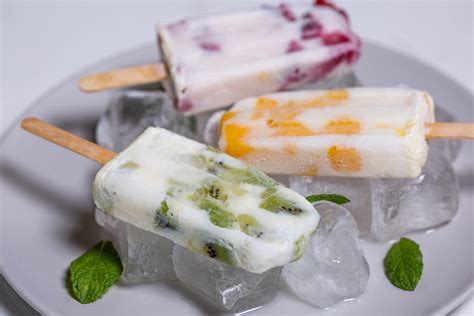 Polos Cremosos De Fruta Y Leche Cocina De La Dehesa