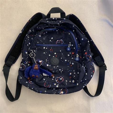 Kipling Women S Blue And Navy Bag Depop