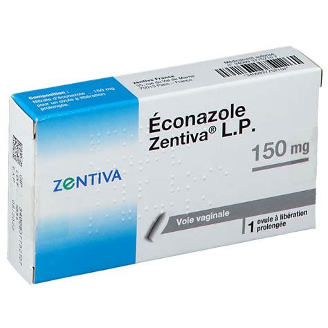 Sanofi Éconazole Zentiva L P 150 mg 1 pc s Redcare Pharmacie