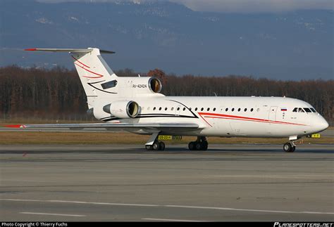 RA 42424 Lukoil Avia Yakovlev Yak 42D Photo By Thierry Fuchs ID