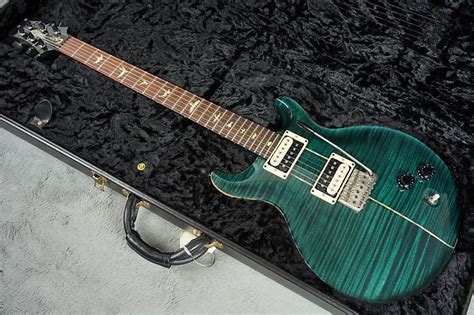 2000 Prs Santana Ii Teal Black Ohsc Reverb