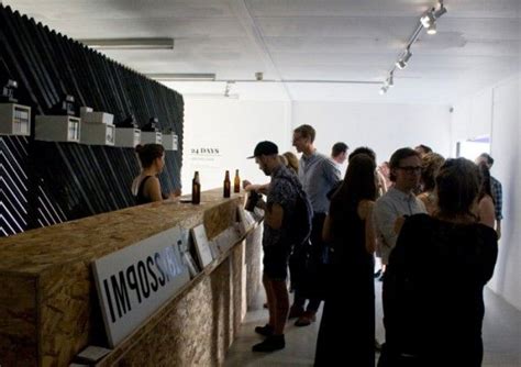 Pop Up Gallery Shop For Impossible Project Exhibition Opening Night