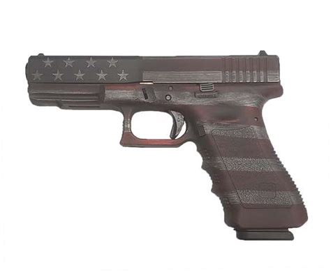 Glock 17 Gen3 9mm American Flag Battlehawk Armory