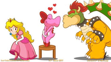 Yoshi And Birdo Kissing