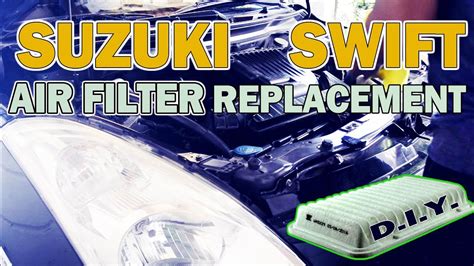 Suzuki Swift Air Filter Youtube