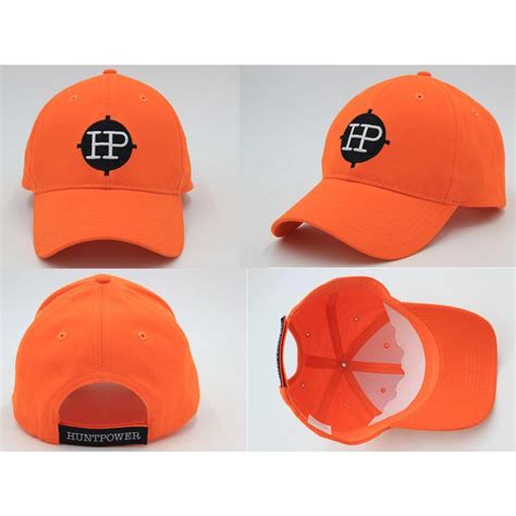 Casquette Huntpower Orange Fluo V Tements Bonnets Casquettes