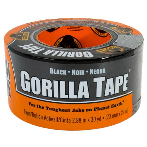 Gorilla Glue Gorilla Duct Tape Tough Wide Black In X