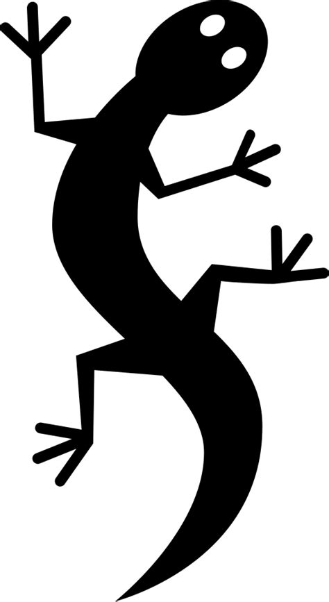 Gecko Clipart Svg Lizard Png Download Full Size Clipart 141744 Pinclipart