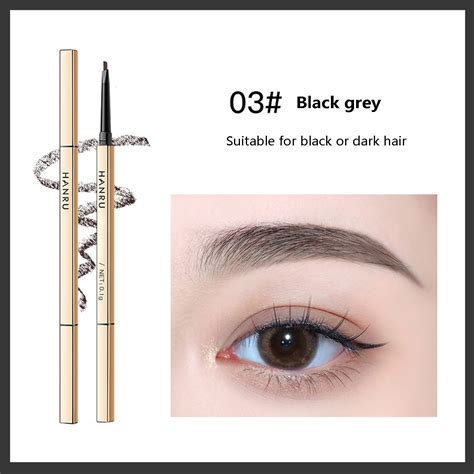 For Brow Eyebrow Enhancing Small Gold Bar Double Headed Eyebrow Pencil