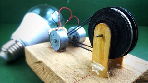 Electricity Free Energy Self Running Machine With Dc Motor Using Bostai