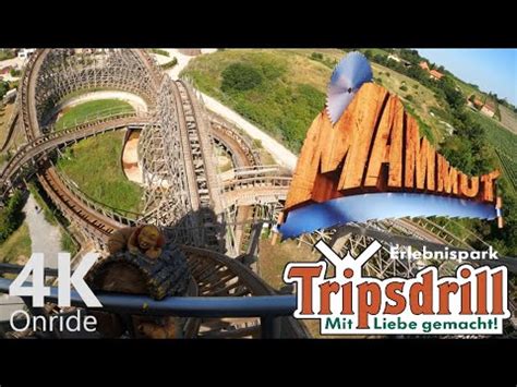 Mammut 4K Onride 2020 Erlebnispark Tripsdrill Gerstlauer Wooden