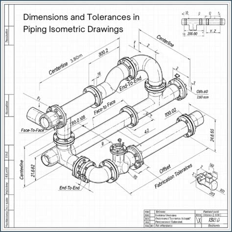 mastering piping isometric dimensions  tolerances  piping