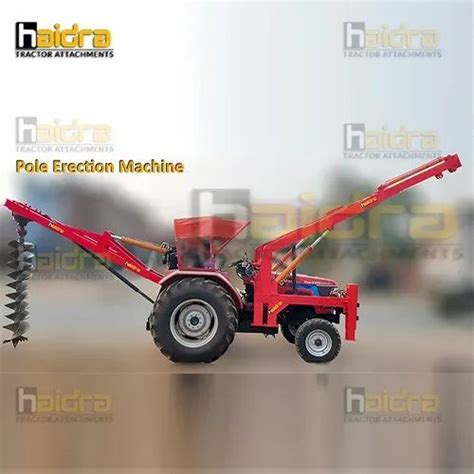 Haidra Hard Core Iron Pole Lifting Crane For Agriculture Maximum