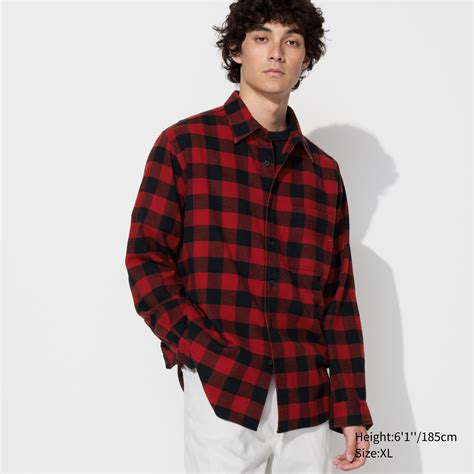 Check Styling Ideas For「heattech Ultra Warm High Neck T Shirt、flannel