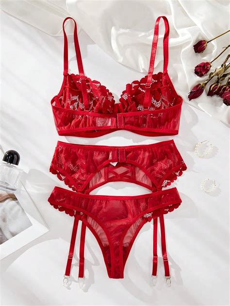 Women S Lace Lingerie Set SHEIN USA