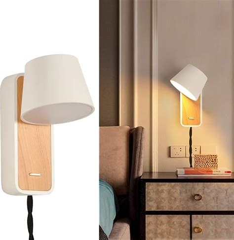 LED Wandlampe Nordic Verstellbarer Flur Mit Schalter Und Kabel