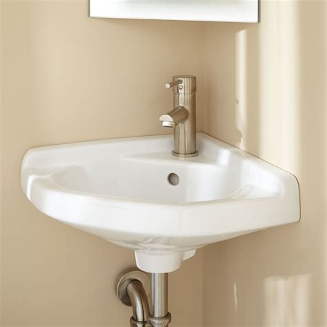 Yorkshire Corner Sink Wall Mount Sinks Bathroom Sinks Bathroom Corner Sink Bathroom