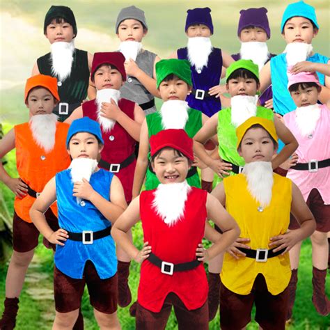 Christmas Seven Dwarfs Clothes Children's Wear Hat Children ...