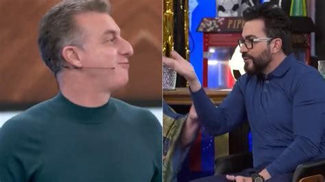 Padre Fábio De Melo Solta Palavrão E Leva Bronca De Luciano Huck Veja