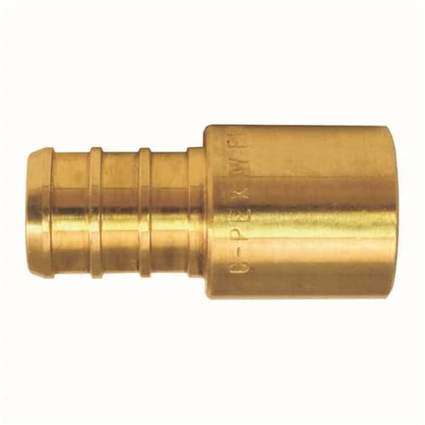 Apollo In Brass Pex B Barb X Male Copper Sweat Adapter Pack