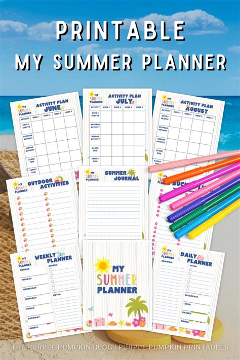 Printable Summer Planner