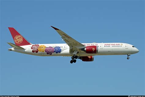 B 1115 Juneyao Airlines Boeing 787 9 Dreamliner Photo By Merlyn Pauley