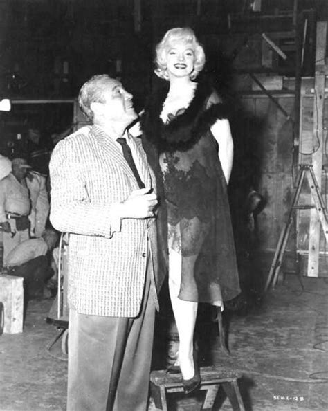 Perfectlymarilynmonroe Marilyn Photographed On The Set Of Some Like It Hot 1958 Marilyn