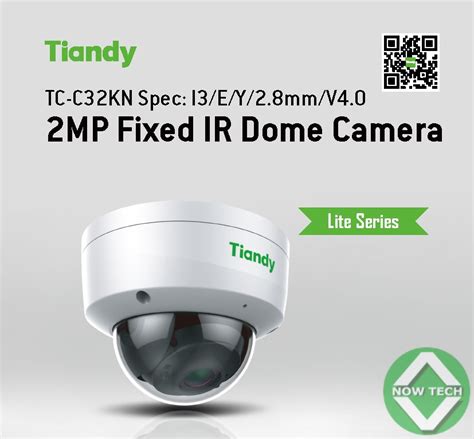 Camera IP TIANDY TC C32KN 2MP DOME POE Avec Micro Bon Prix En Vente Au