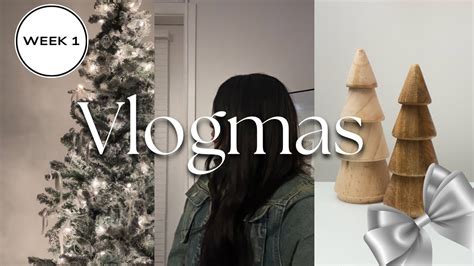 Vlogmas Week 1 Im Disappointed Christmas Decorate With Me Starting