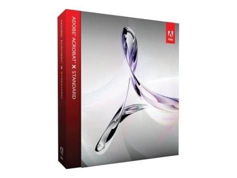 Adobe Acrobat X Standard Retail 1 User Full Version For Windows