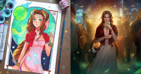 Final Fantasy 7: 10 Aerith Fan Art That Will Make Her Your Favorite