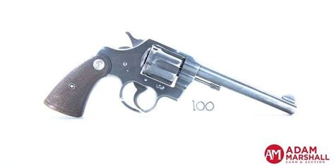 Colt Official Police Revolver 38 Special Ctg W6 Barrel Sn