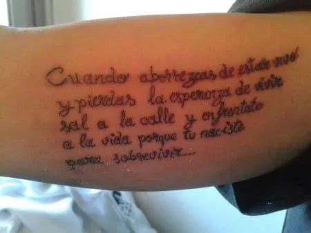 Tatuajes En El Brazo Frases Imagui