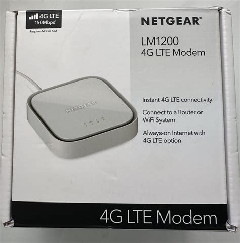 Netgear Lm Aus G Lte Modem White For Sale Online Ebay