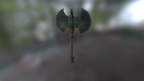 double sided battle axe    model  carloakuma ea