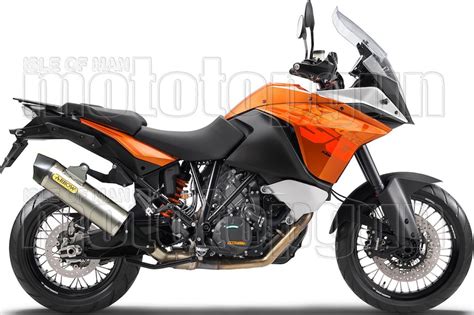 Arrow Full Exhaust Ci Maxi Race Tech Titanium C Ktm Adventure