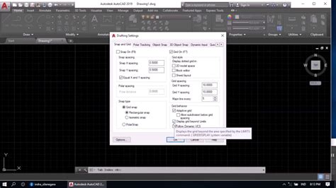 Setting Menu Cad Learning Autodesk Autocad Youtube