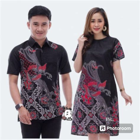 Jual Baju Dress Batik Couple Keluarga Mama Papa Kondangan Pesta