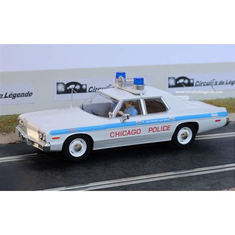 Scalextric Dodge Monaco Chicago Police Blues Brothers Circuits De Legende