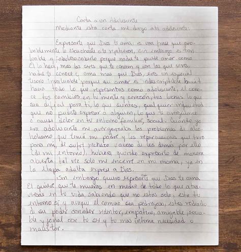 Carta A Un Adolescente 01 Funeraria Inmemoria