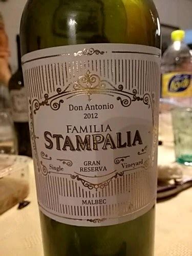 2012 Familia Stampalia Gran Reserva Malbec Vivino US