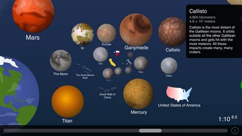 The Scale of the Universe 2 by Michael Huang