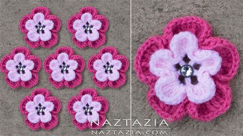 How To Crochet A Wild Flower Naztazia