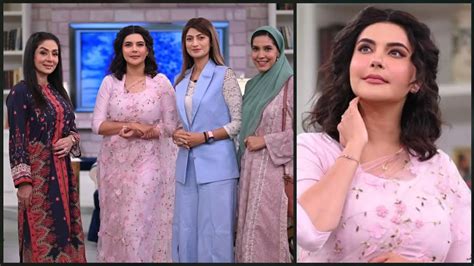 good morning pakistan today shows pic actor nida yasir show dress