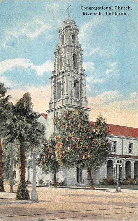 Congregational Church Tower, Lemon and Seventh Streets | Riverside ...