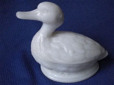 Ancienne Boite Canard Bonbonni Re Opaline De Foire Eur Picclick Fr