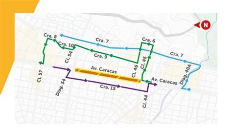 Cierres Viales En Bogotá La Avenida Caracas Se Verá Afectada Por Obras