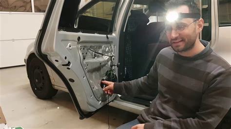 VW Golf 4 Fensterheber An Der Hinteren Scheibe Reparieren YouTube